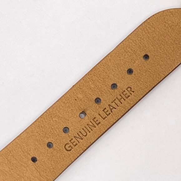 BREDA 5-0170531 Watch Men White Dial Silver Tone Brown Leather 39mm - Picture 12 of 14